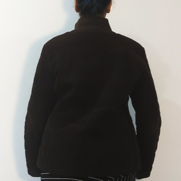 Cotton Ginny Brown Corduroy Jacket with Paisley Lining - Picture 4 of 7